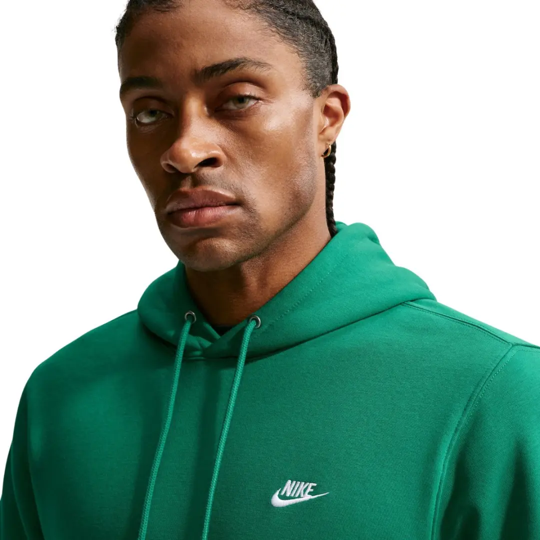 Nike Club BB Sweater Heren - Groen S