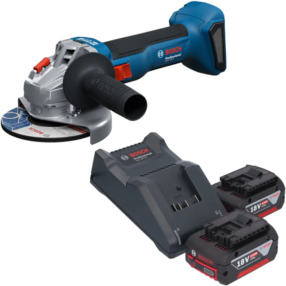 Bosch Professional GWS 18V-8 Accu-haakse slijper 125mm
