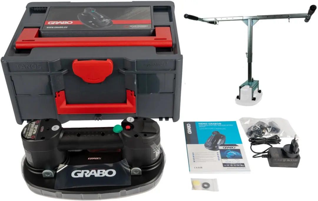 Grabo Plus in Koffer T-Lift 120 Elektrische Vacuümzuiger - 120 kg