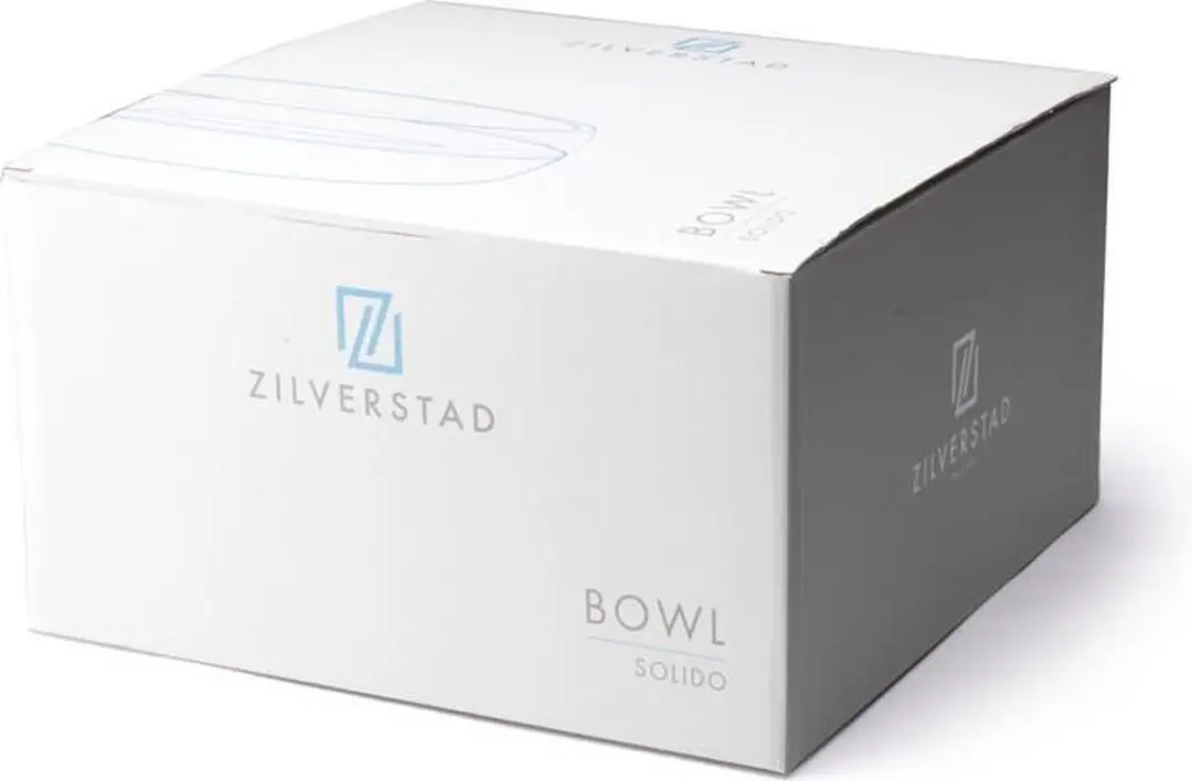 Zilverstad Solido Schaal - 21,5 cm - Grijs