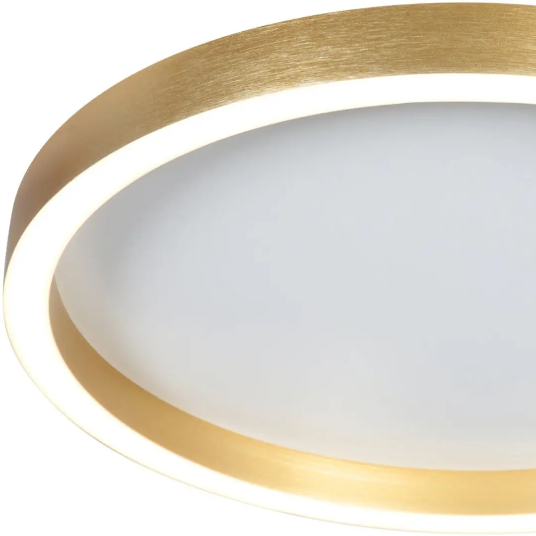 Steinhauer Ringlux 4135GO Plafonnière - 2x30W LED - Ø40cm - Goud