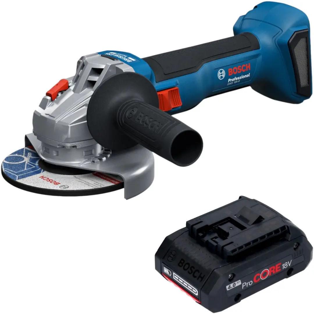 Bosch Professional GWS 18V-8 Accu-haakse slijper 125mm