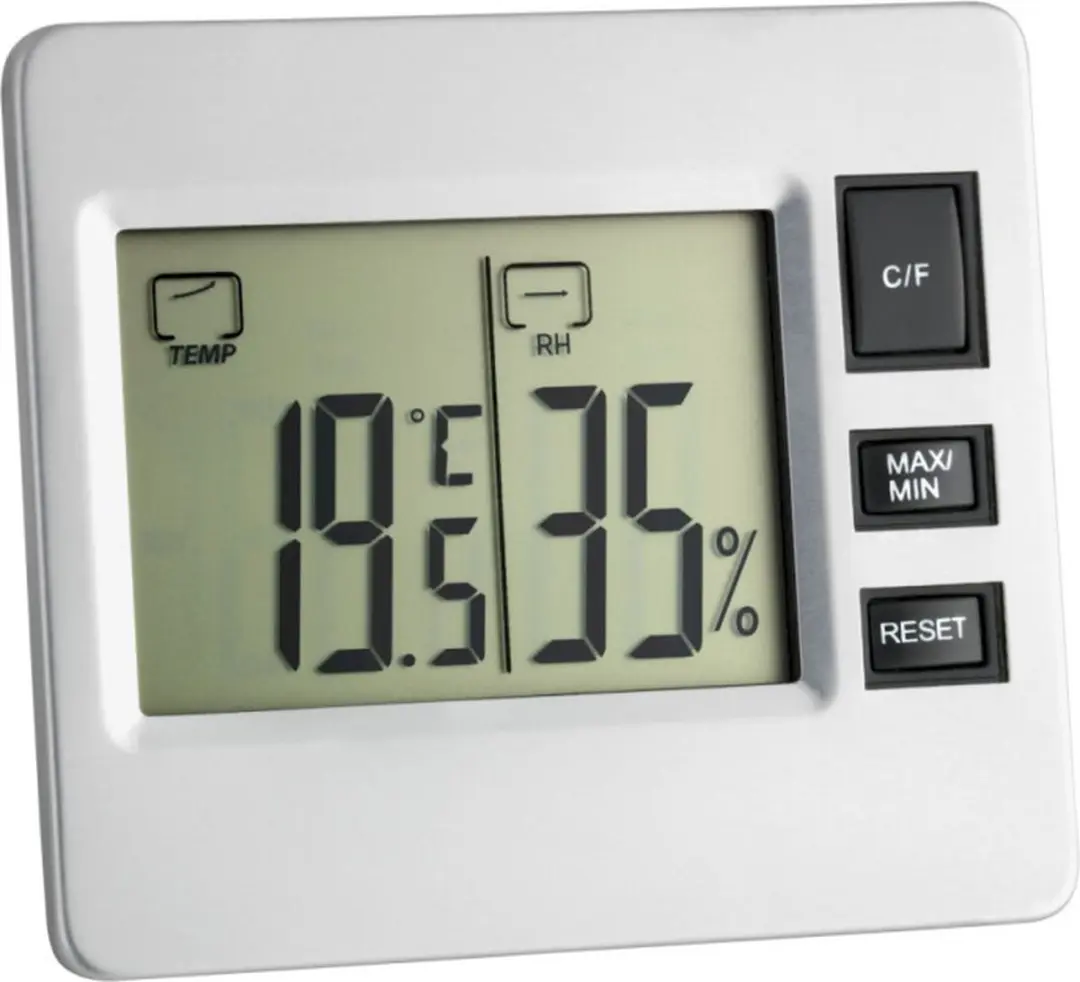 TFA Dostmann 30.5028 Thermo-/Hygrometer - Wit