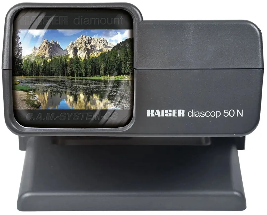 Kaiser Diascop 50N Diaviewer - Zwart - afbeelding 3 van 6