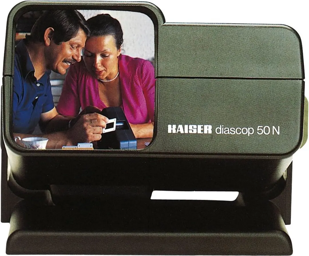 Kaiser Diascop 50N Diaviewer - Zwart - afbeelding 4 van 6