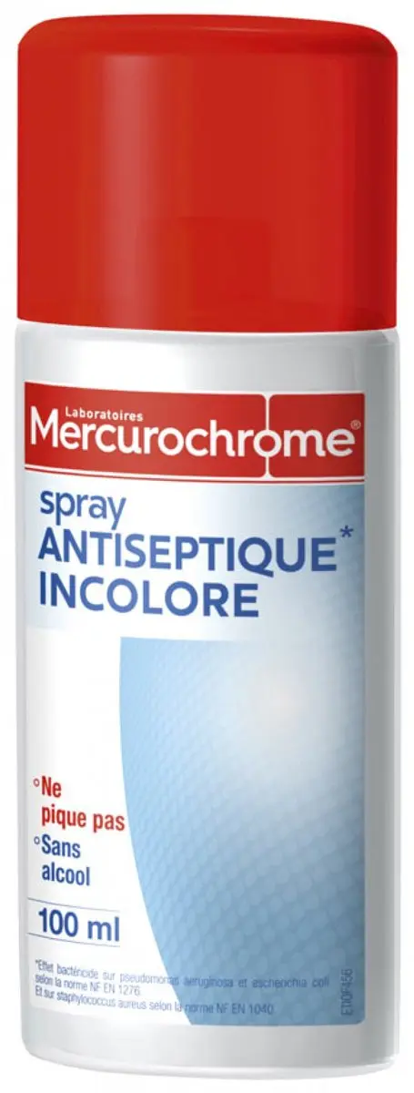 Mercurochrome Kleurloze Antiseptische Spray 100ml
