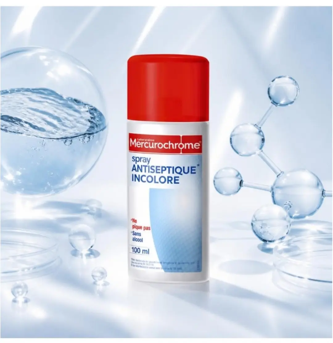 Mercurochrome Kleurloze Antiseptische Spray 100ml