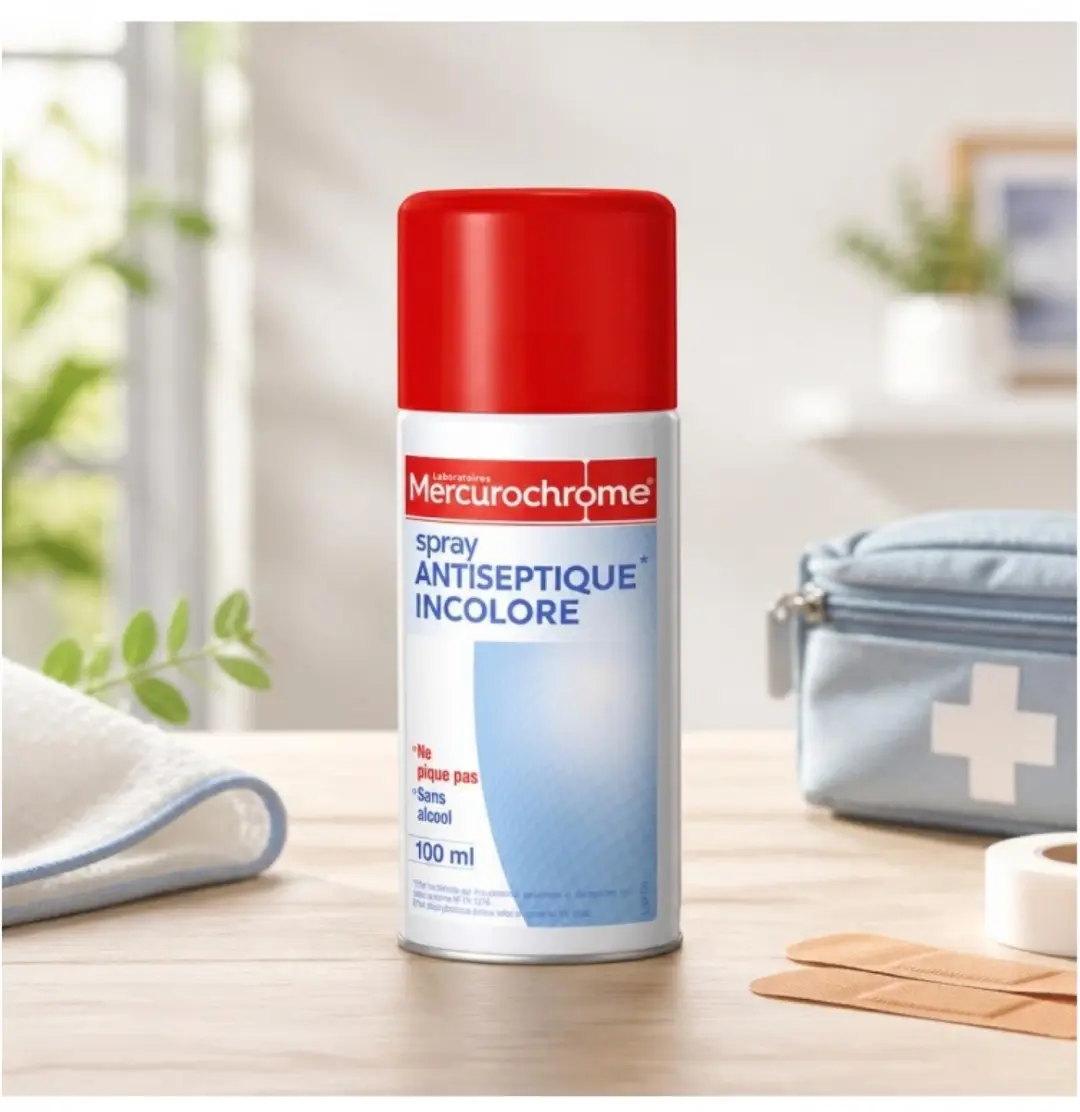 Mercurochrome Kleurloze Antiseptische Spray 100ml