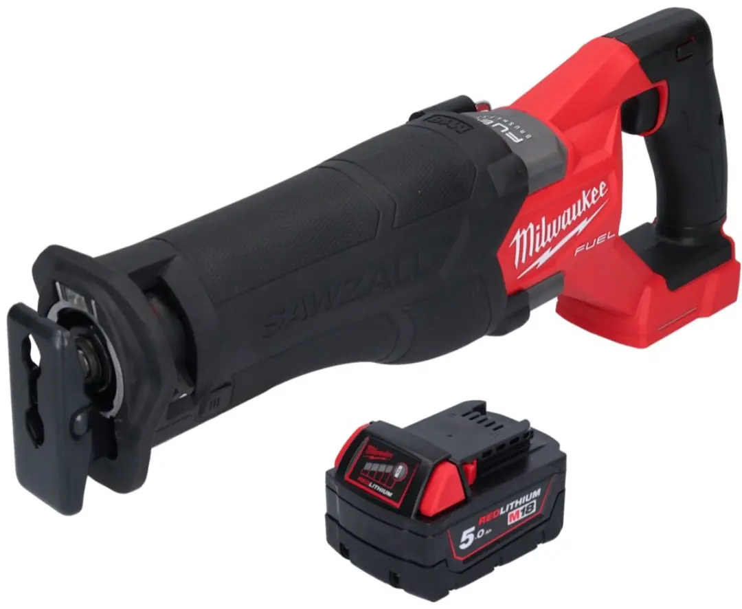 Milwaukee M18 FSZ-501 Reciprozaag 18V - 5.0Ah - Metaal/Hout