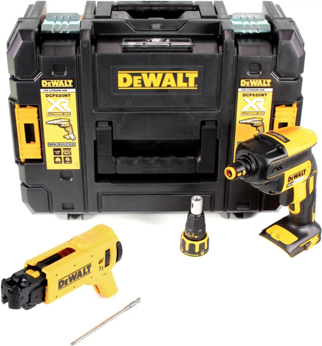 DeWalt DCF620NT Accu-schroevendraaier 18V - 2x Magazijnopzetstuk