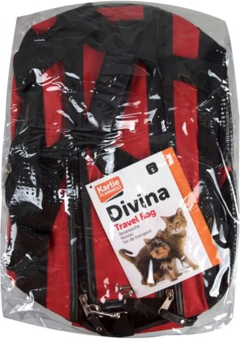 Flamingo Divina Draagtas Honden/Katten Rood S