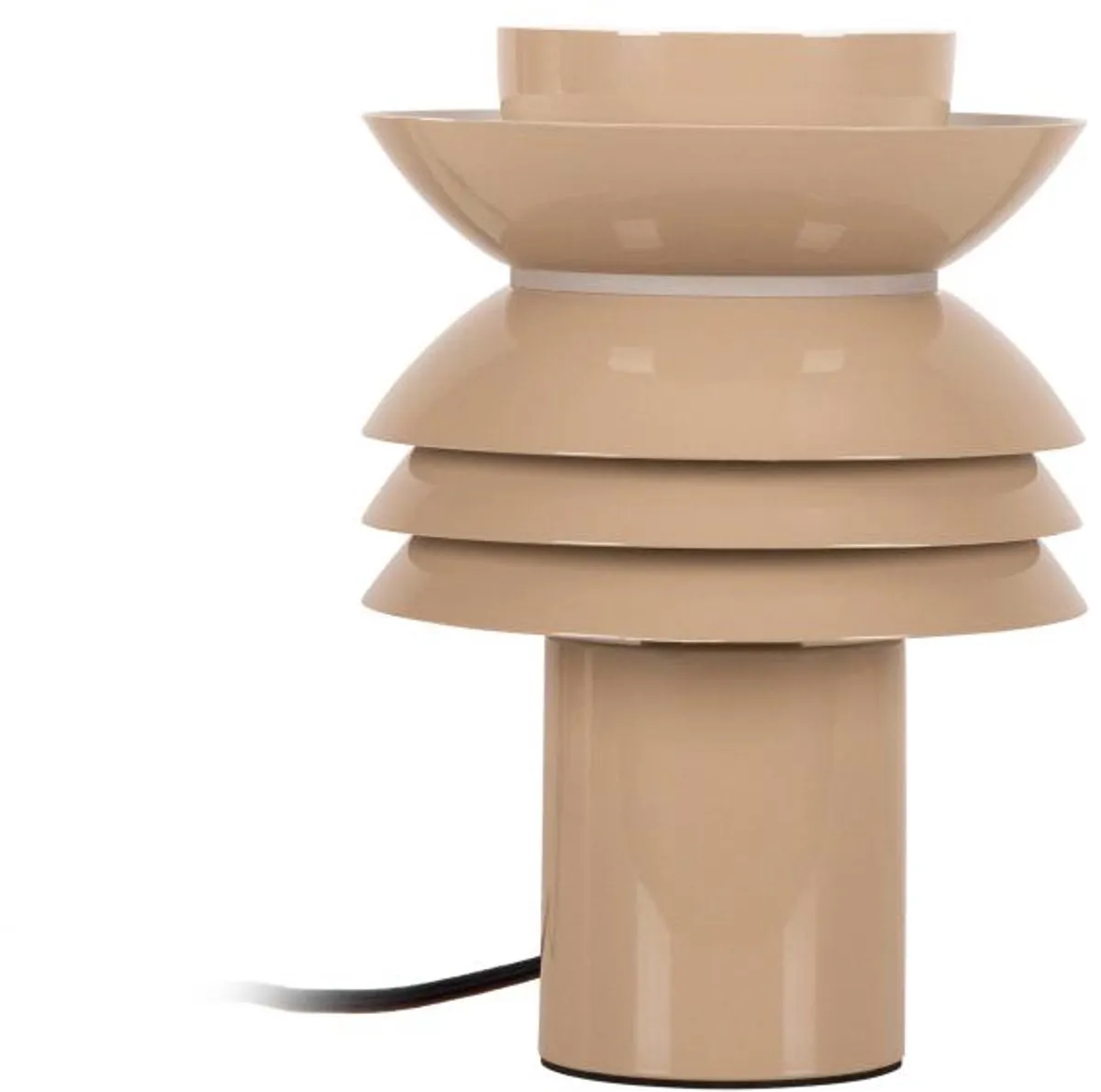 Lucide Yindra Tafellamp Ø17,5cm - Taupe