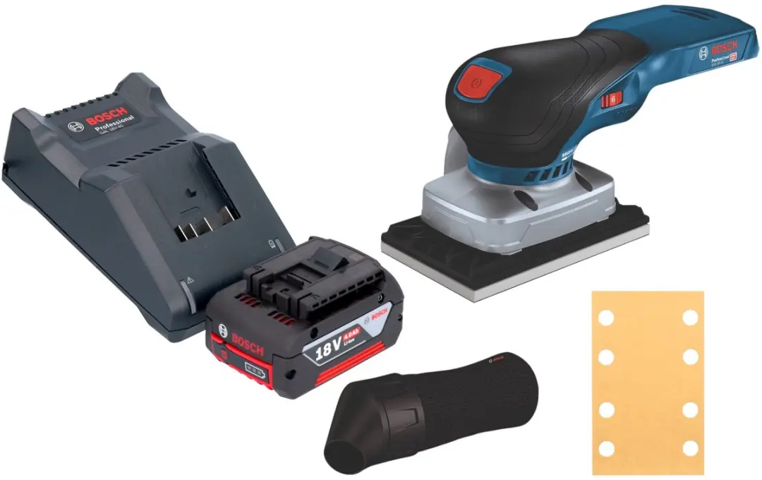 Bosch Professional GSS 18V-13 Accu-Excentrische Schuurmachine 100x110mm