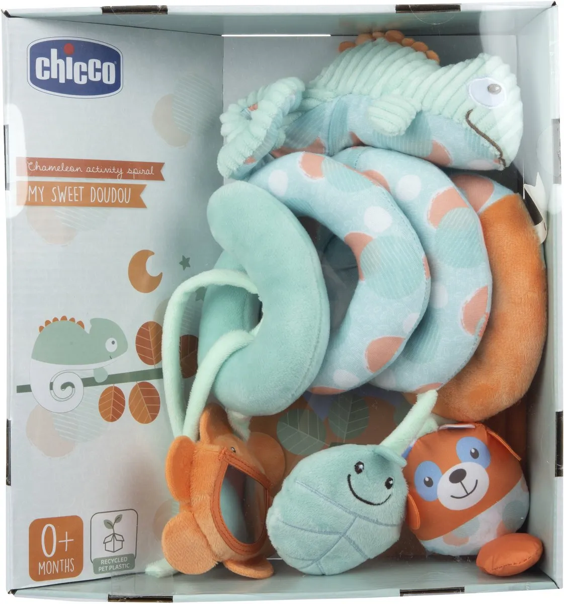 Chicco My Sweet Doudou Kameleon Activiteiten Boxspiraal