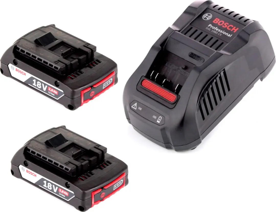 Bosch Professional GSS 18V-10 Excentrische Schuurmachine - 18V - 2x 2,0Ah + Oplader