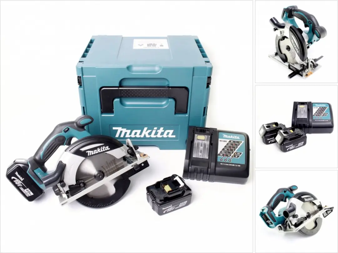 Makita DHS630RTJ Accu Cirkelzaag 18V 165mm