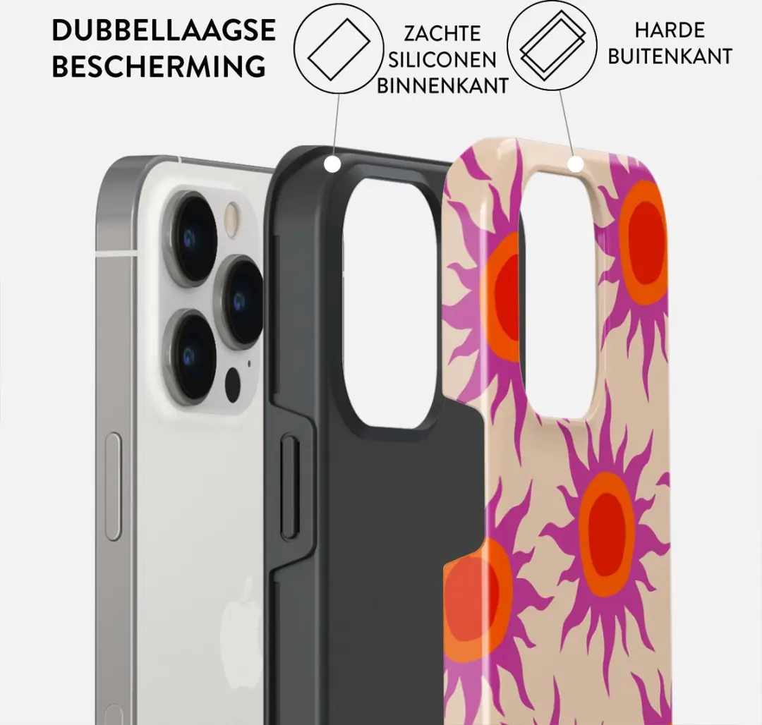 Burga Telefoonhoesje iPhone 14 Pro Sunset Glow - SU_09_IP14PRO_TH