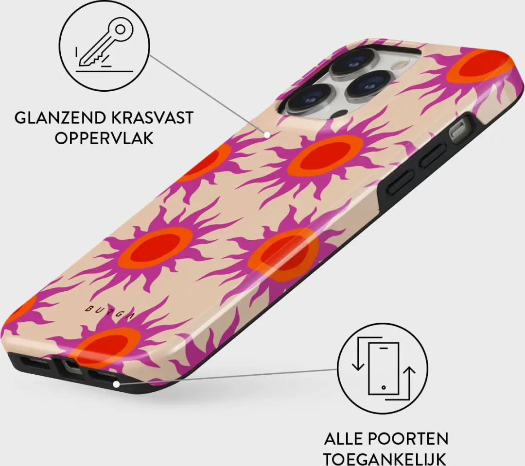 Burga Telefoonhoesje iPhone 14 Pro Sunset Glow - SU_09_IP14PRO_TH