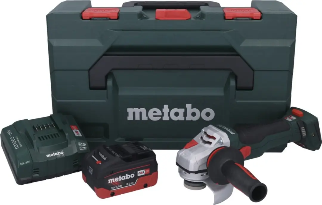 Metabo WB 18 LTX BL 15-125 Accu Haakse Slijper - 18V 125mm Borstelloos