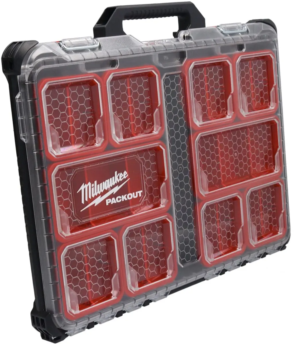 Milwaukee Packout Slim Organizer 4932471064 - Blauw