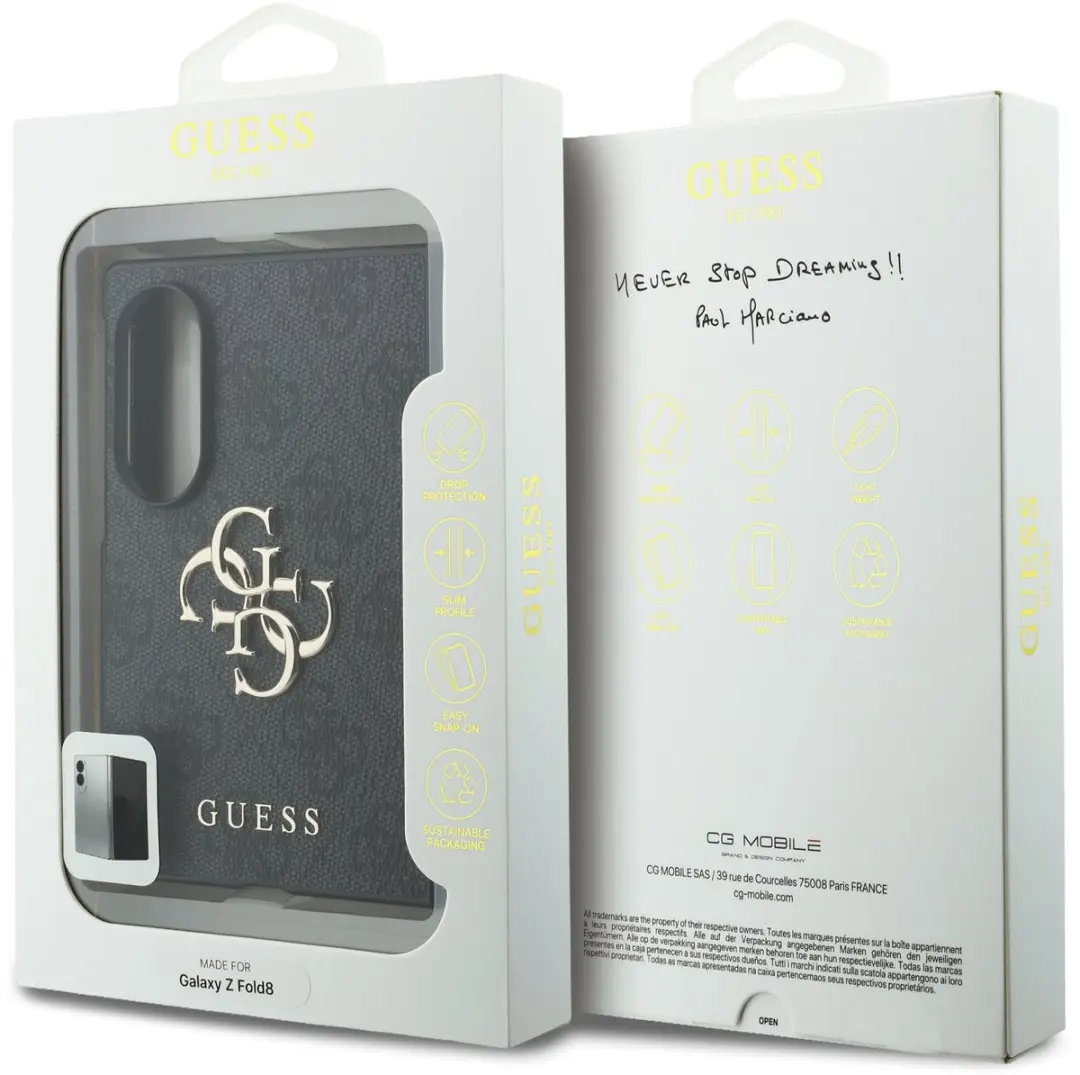 Guess Hoesje 15147 - Samsung Galaxy Z Fold8 - Kunstleer Grijs - afbeelding 6 van 6