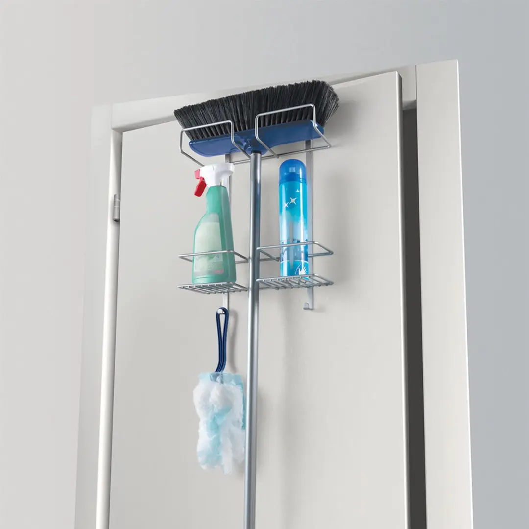 Metaltex Rek voor Schoonmaakspullen 2cm - Zilvergrijs