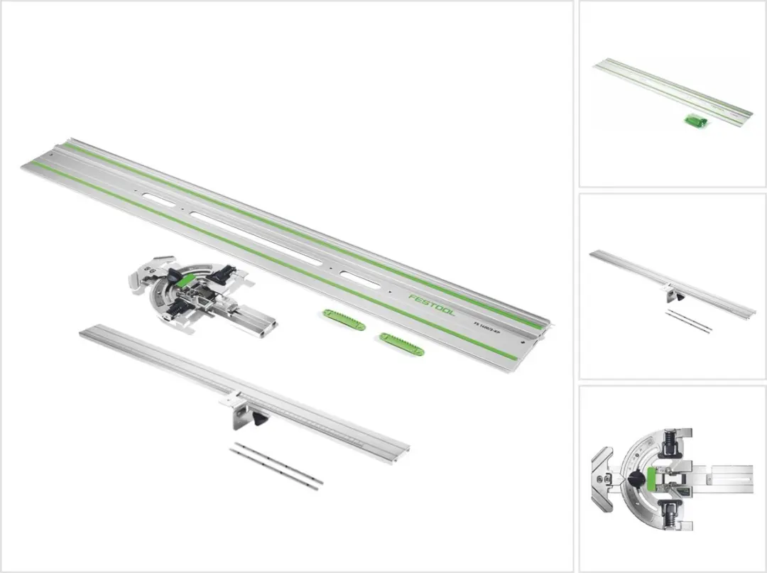 Festool FS-WA Hoekaanslagset met FS 1400 Geleiderail