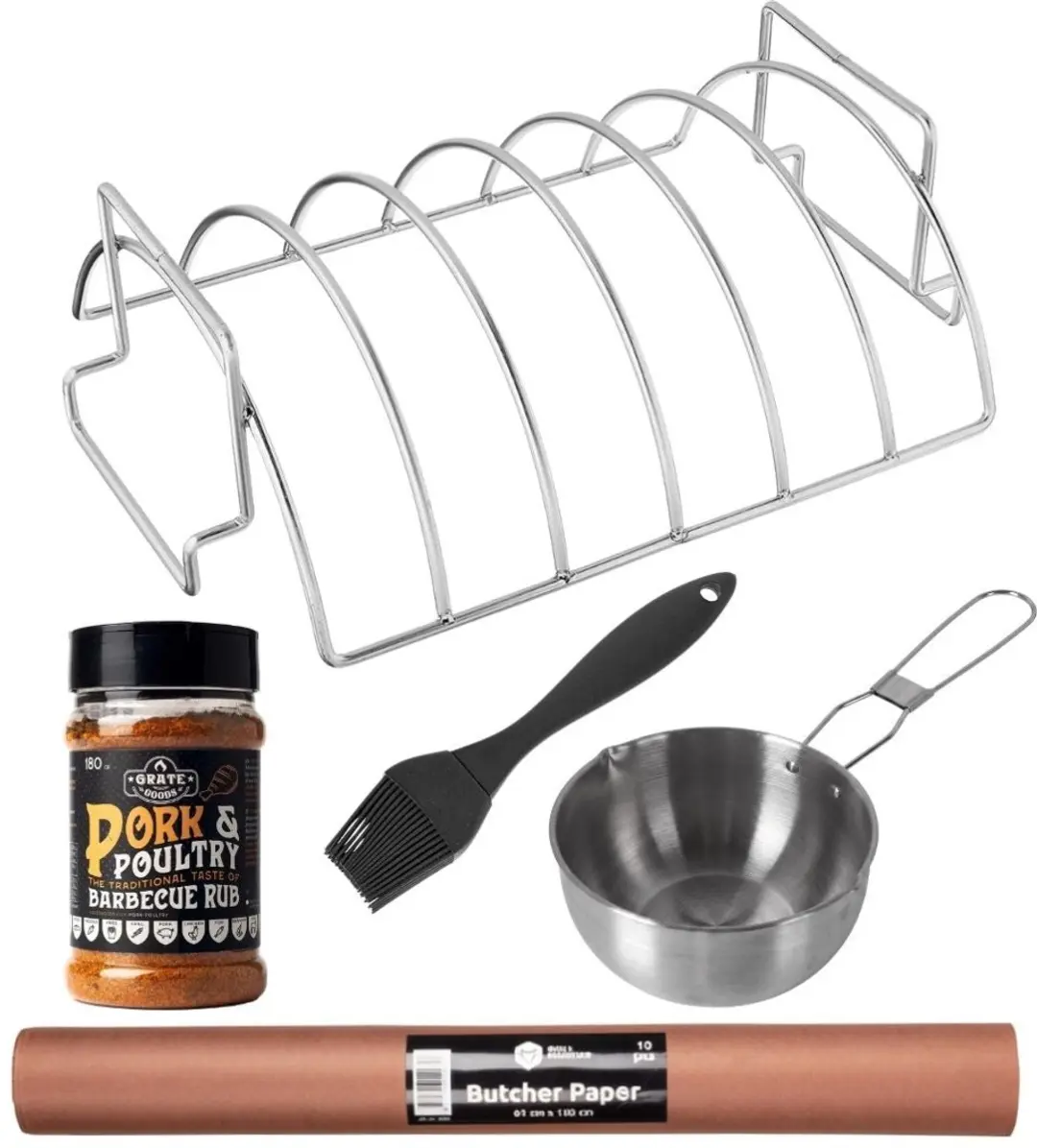 Cookinglife Spareribs Complete BBQ Set