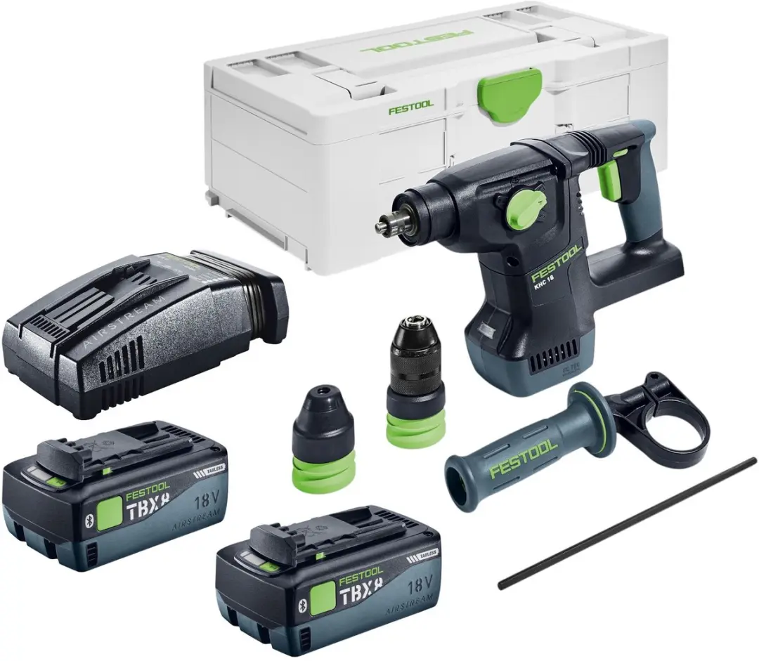 Festool KHC 18 EB-Basic Accu-Combinatiehamer 18V 2,6J SDS-Plus
