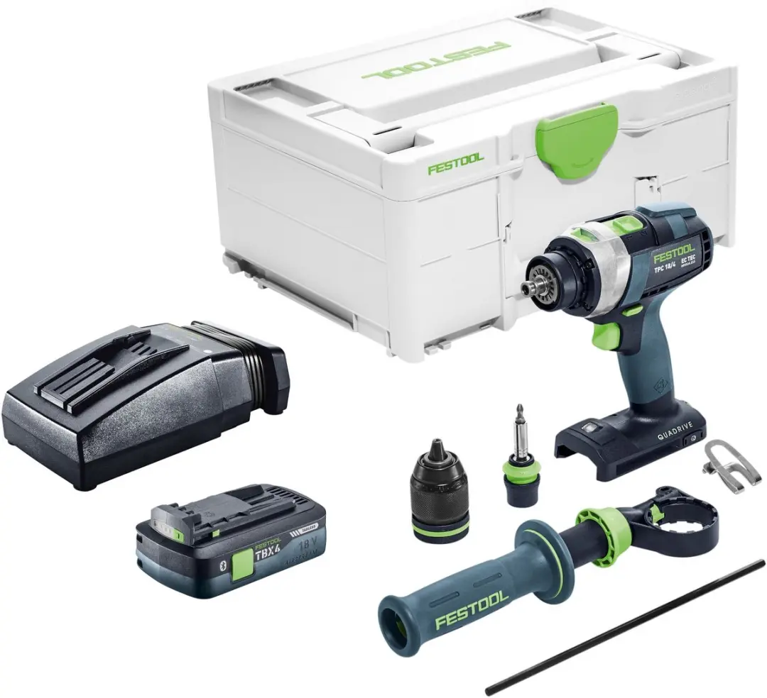 Festool TPC 18/4-Basic Accu-Slagboormachine 75Nm