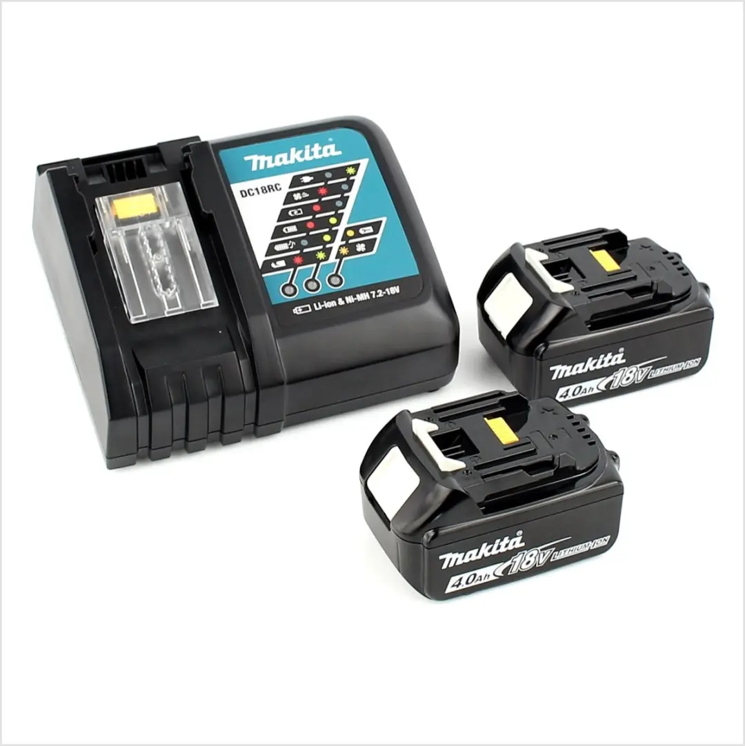 Makita DGA513RMJ Haakse Slijper 18V 125mm - 2x 4.0Ah Accu + Lader + Makpac