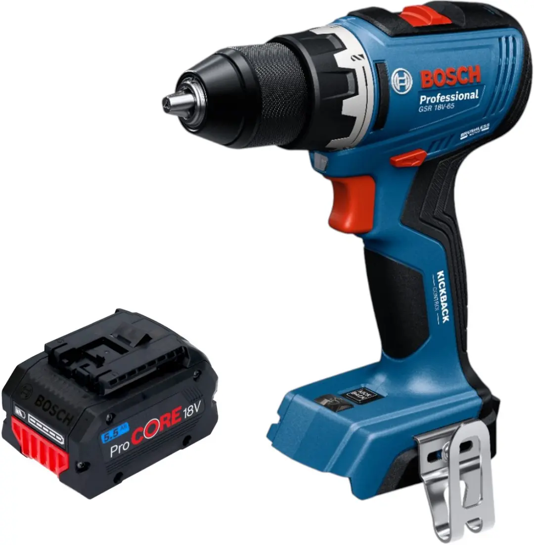 Bosch Professional GSR 18V-65 Accuboormachine