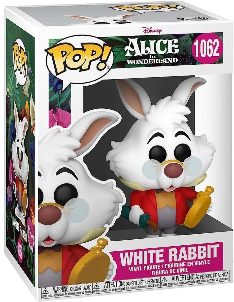 Disney POP! Alice in Wonderland Witte Konijn 9cm - Multicolor - afbeelding 6 van 6