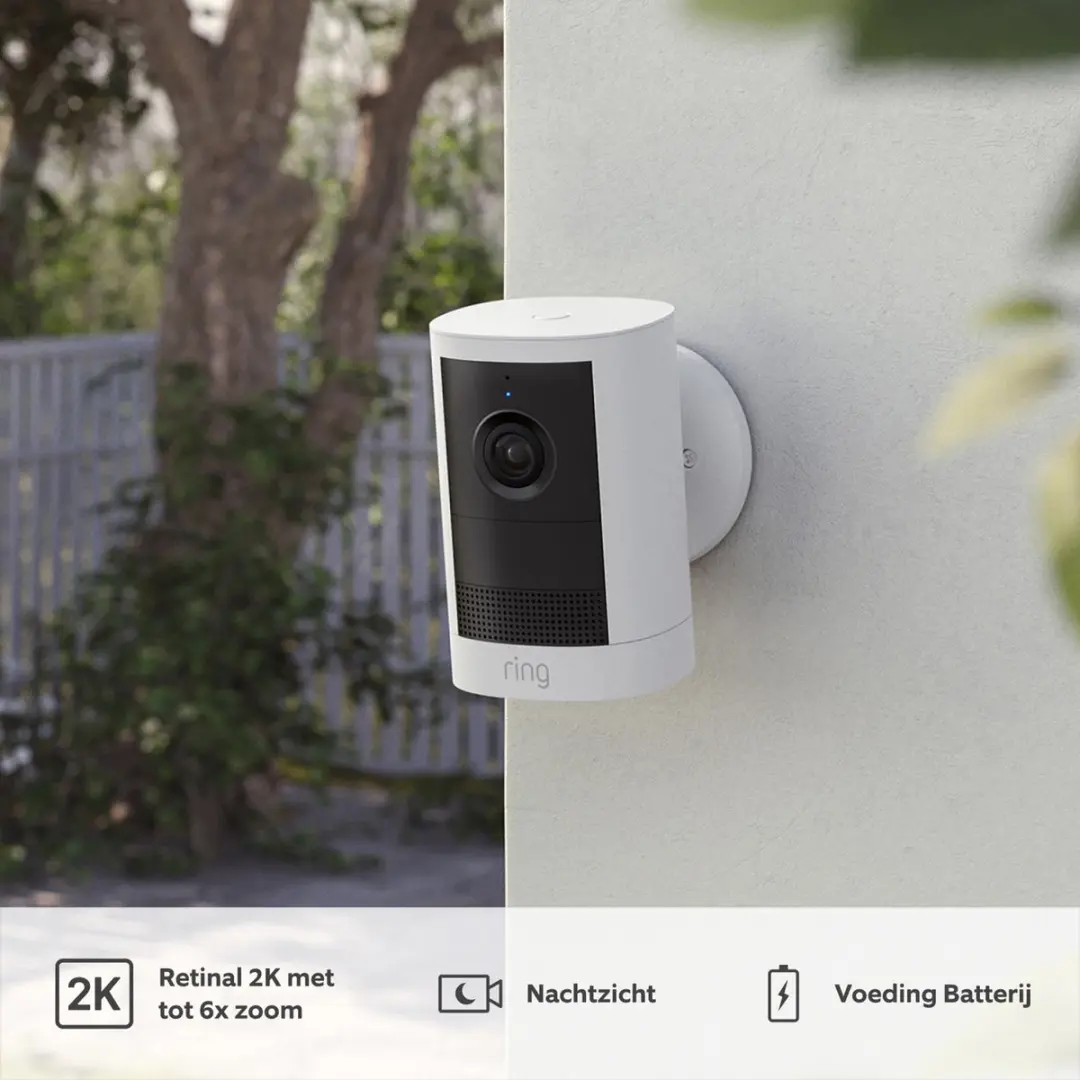 Ring Spotlight Camera 2e Gen - 2K Video - Zwart
