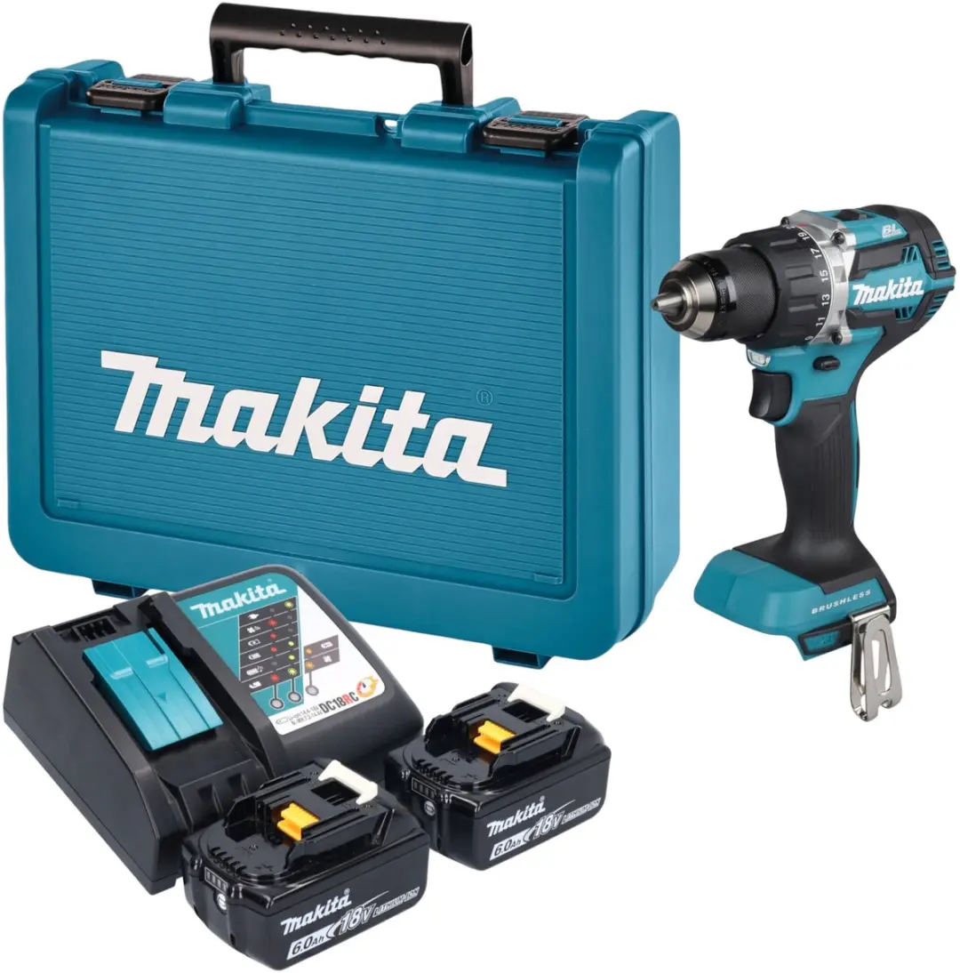 Makita DDF484RGE Accu-boorschroevendraaier 18V 54Nm