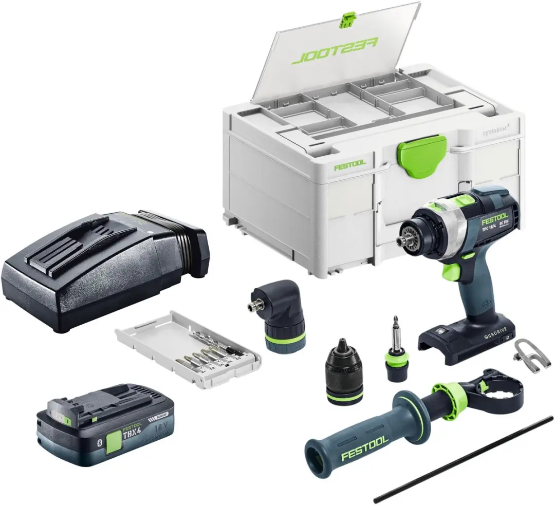 Festool TPC 18/4-Basic-Set Accu-Slagboormachine 75Nm