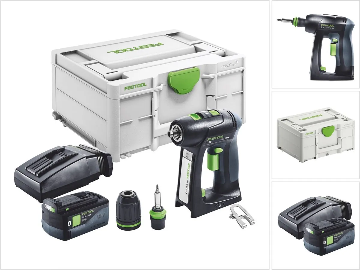 Festool C 18 Basic Accuboormachine 18V
