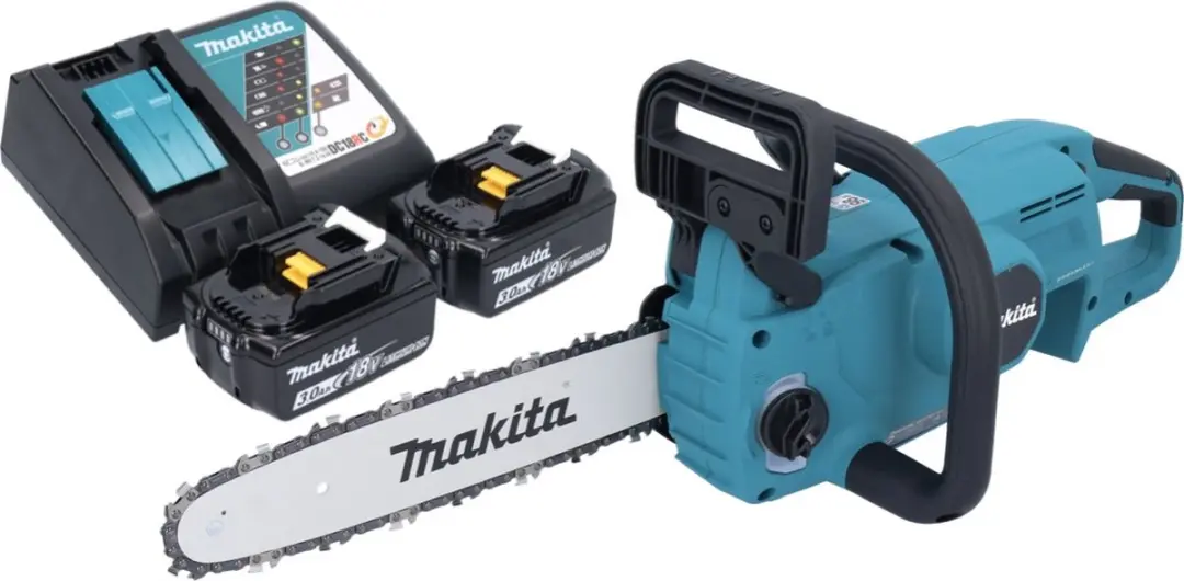 Makita DUC307RFX2 Accu Kettingzaag 18V 30cm - 2x 3,0Ah Accu + Oplader