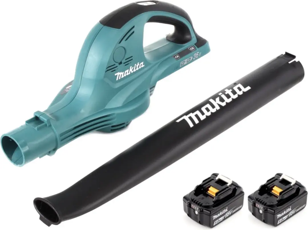 Makita DUB 361 T Bladblazer - 2x 5000mAh Accu