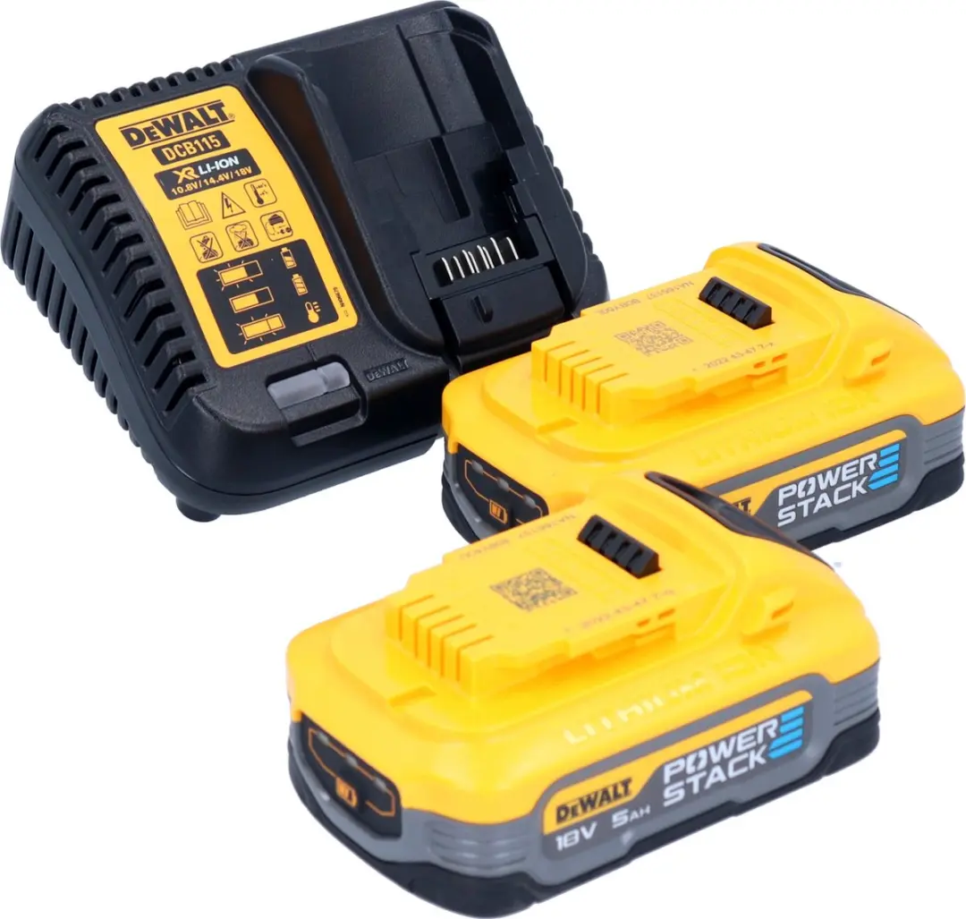 DeWalt DCMPP 568 H2 Accusnoeischaar 18V - 38mm + 2x Powerstack 5.0Ah + Lader