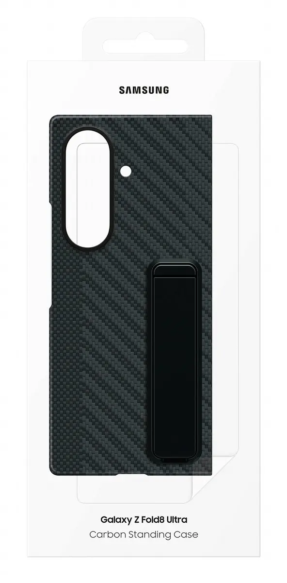 Samsung Galaxy Z Fold8 Ultra Carbon Standing Hoesje EF-XF976SBEGWW - Zwart