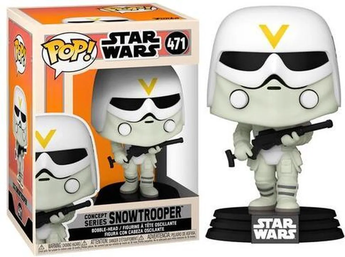 Disney Funko POP! Snowtrooper Concept Series 56768 - Verzamelfiguur 9cm - Multicolours