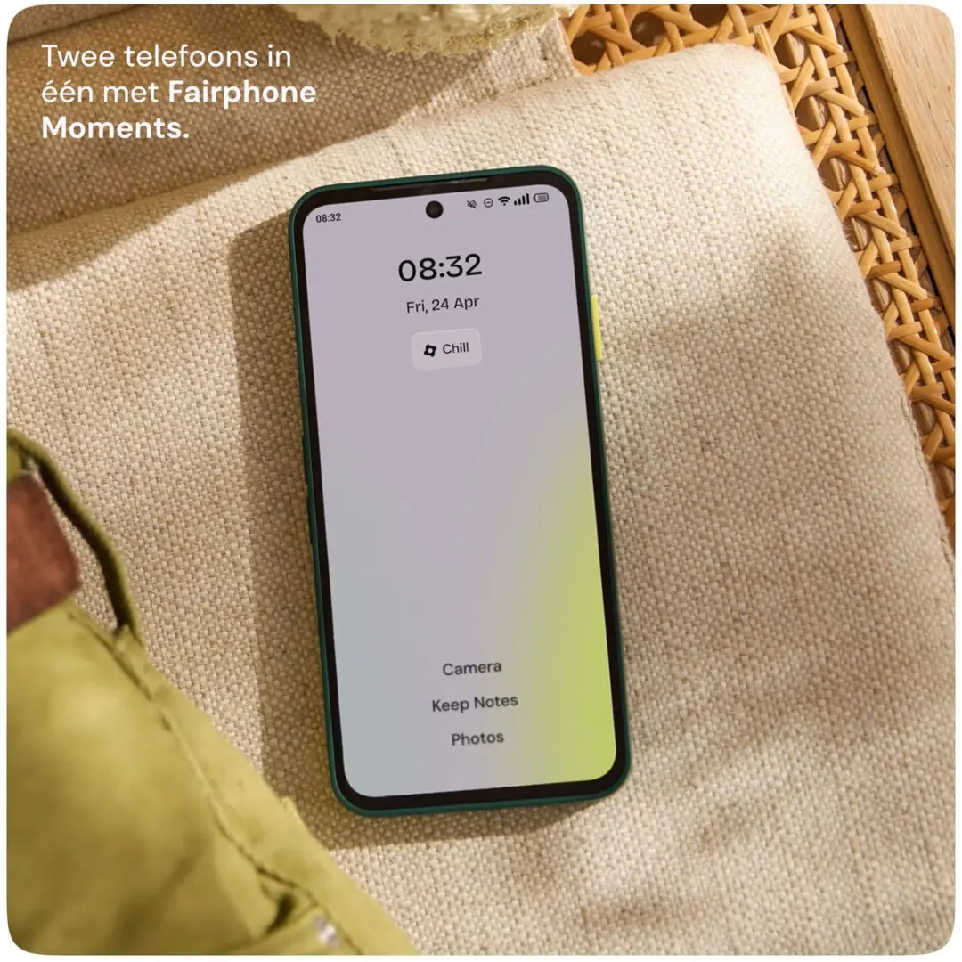 Fairphone 6 Horizon Black F6FPHN-3ZW-EU1 - 12GB/256GB