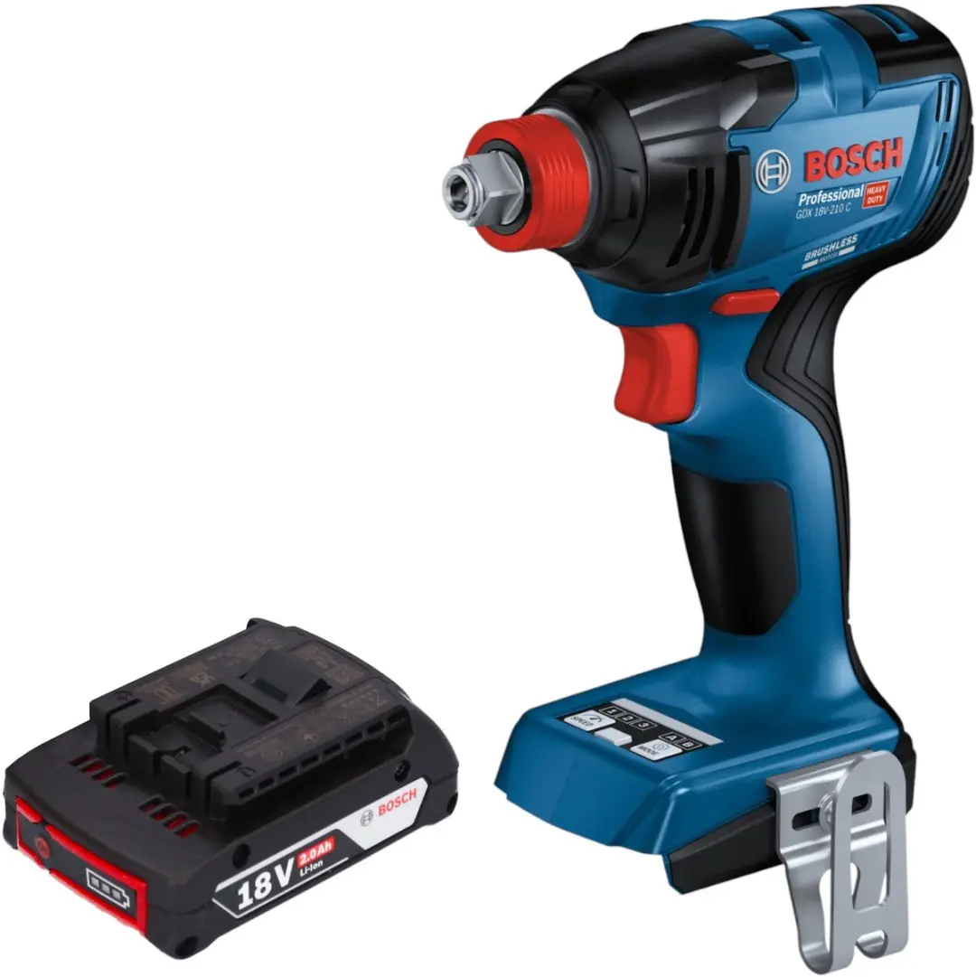 Bosch Professional GDX 18V-210 C Accu-slagmoersleutel 210Nm