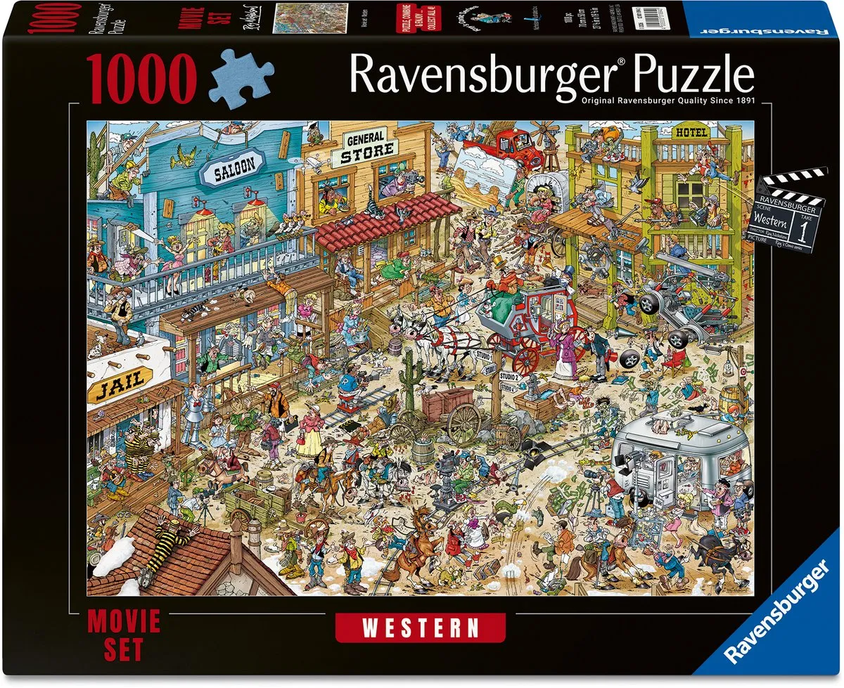 Ravensburger Ray’s Comic Series Western Legpuzzel 1000 Stukjes