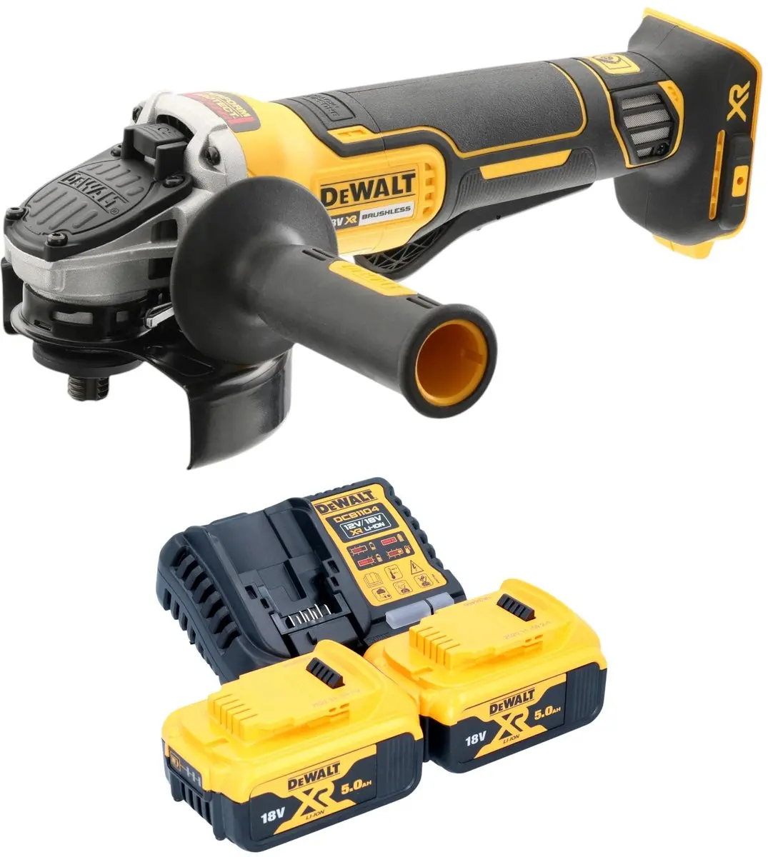 DeWalt DCG406 P2 Haakse Slijper 18V 125mm