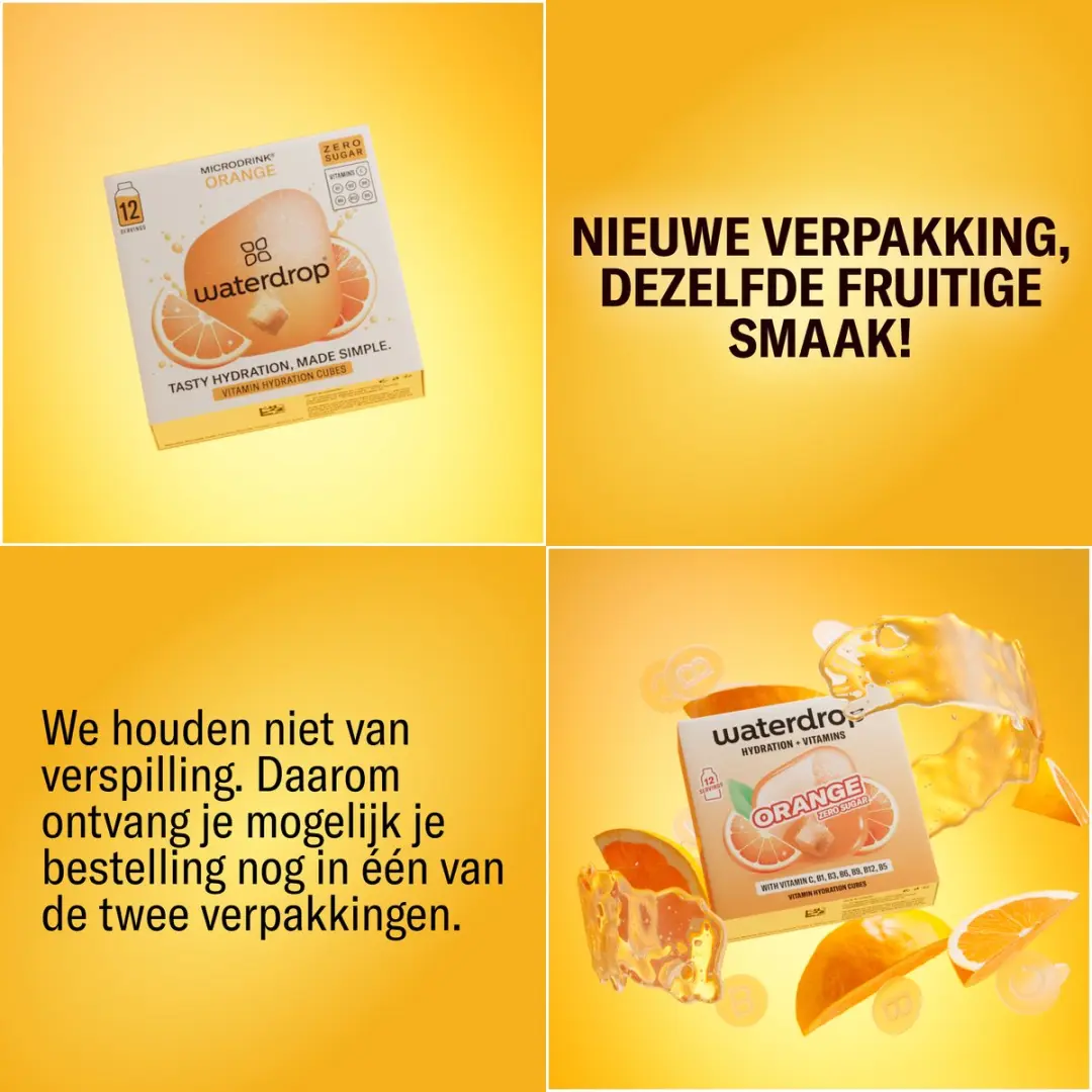 Waterdrop Microdrink Limonade Proefpakket 36 Bruistabletten - 3 Smaken