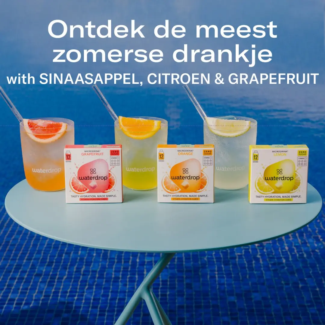 Waterdrop Microdrink Limonade Proefpakket 36 Bruistabletten - 3 Smaken