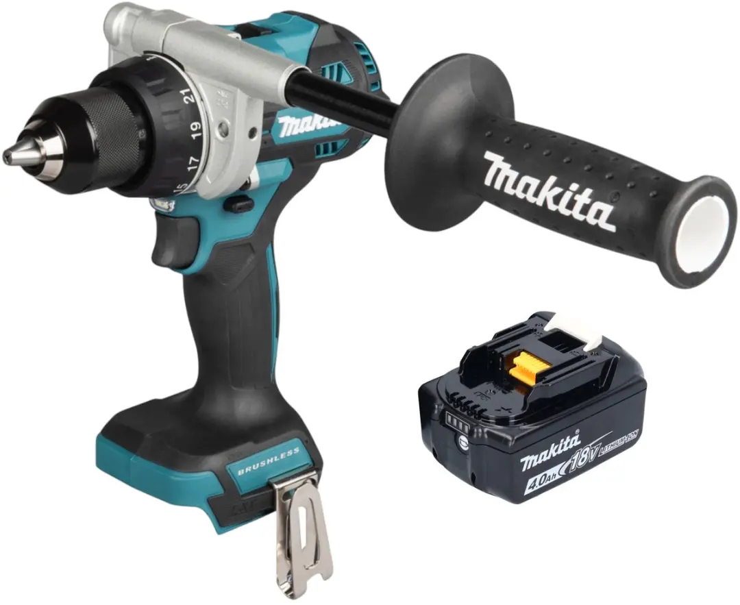 Makita DDF492M1 Accuboormachine 18V 141Nm Borstelloos