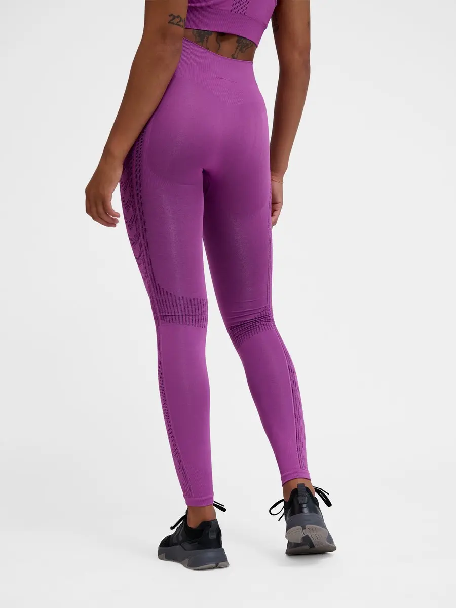 Hummel MT Shaping Naadloze Legging - Paars - afbeelding 6 van 6